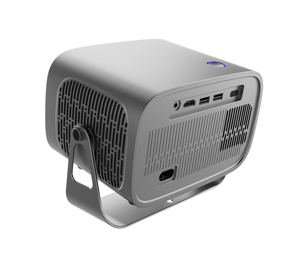 Proyector Portátil 4K | Cine Inteligente en Casa 180°