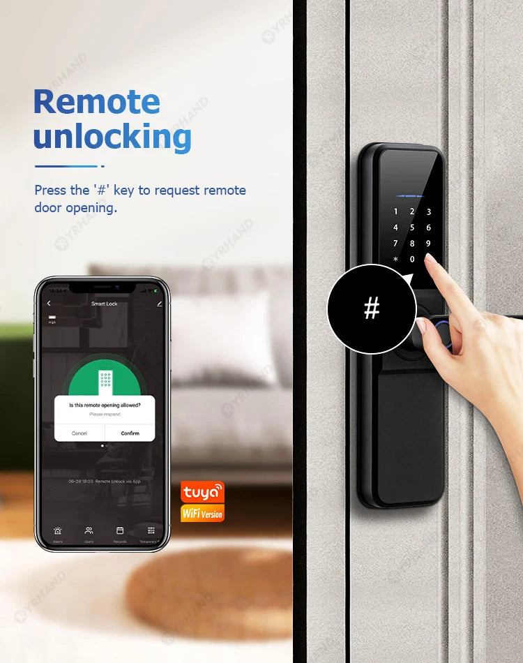 Cerradura Inteligente Sentry Pro | Acceso Biométrico y Wi-Fi